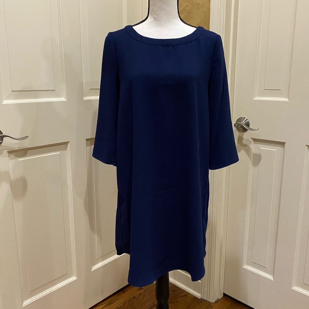 BB Dakota Jazlyn Crepe Shift Dress